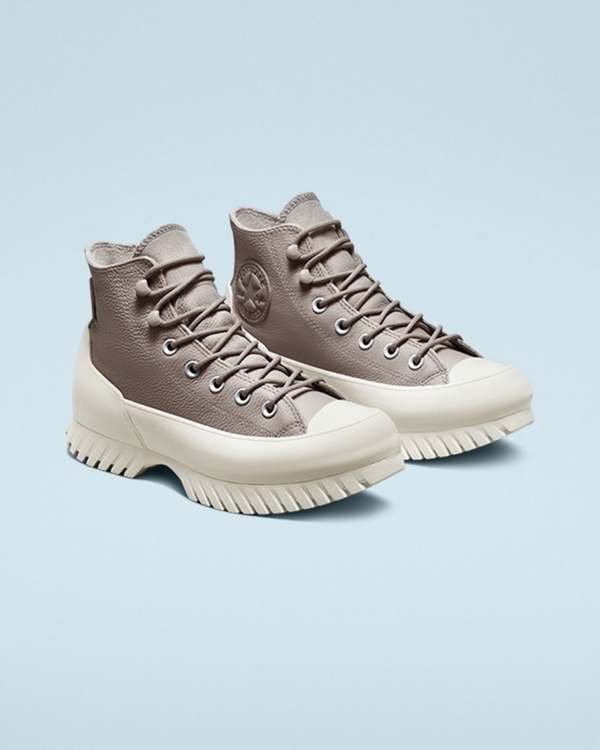 Women's Converse Chuck Taylor All Star Lugged Winter 2.0 High Top Shoes Grey | AU 19E8CG